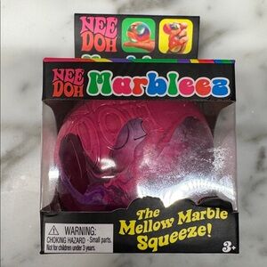 Nee Doh Marbleez Pink Mellow Marble Squeezer